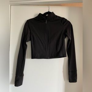 Balance athletics cropped zip up